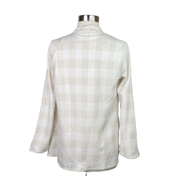 Stitch Fix l BB DAKOTA London Plaid Open Drape Knit Jacket, Small - Picture 7 of 8